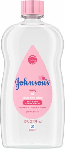 Johnson's Baby Oil Perspective: front