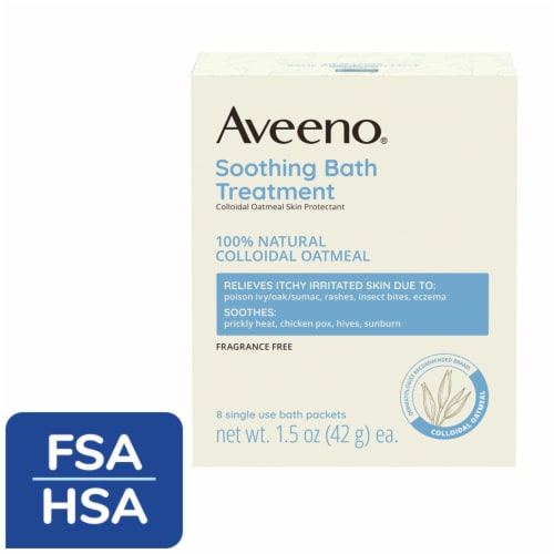 Aveeno Soothing Bath Treatment, 8 ct - Kroger