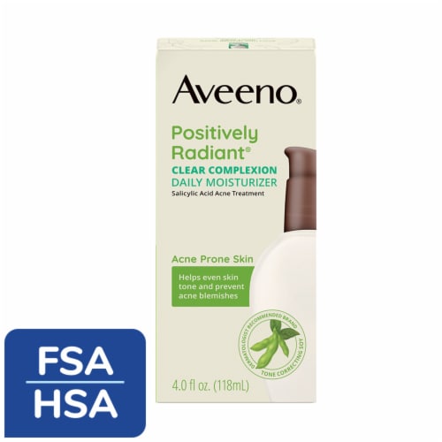 Aveeno® Positively Radiant® Clear Complexion Daily Moisturizer Perspective: front