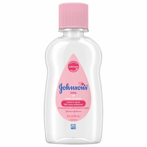 Johnson's® Baby Oil Perspective: front