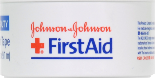 Johnson & Johnson Heavy Duty Waterproof Tape Roll Perspective: front