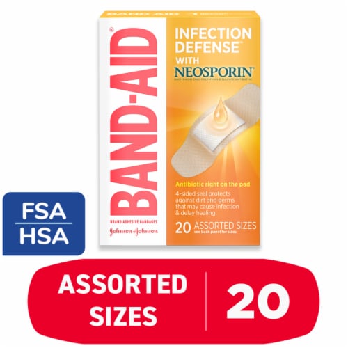 Band-Aid® Neosporin Bandages Perspective: front