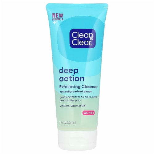 clean and clear deep action exfoliating scrub old formula