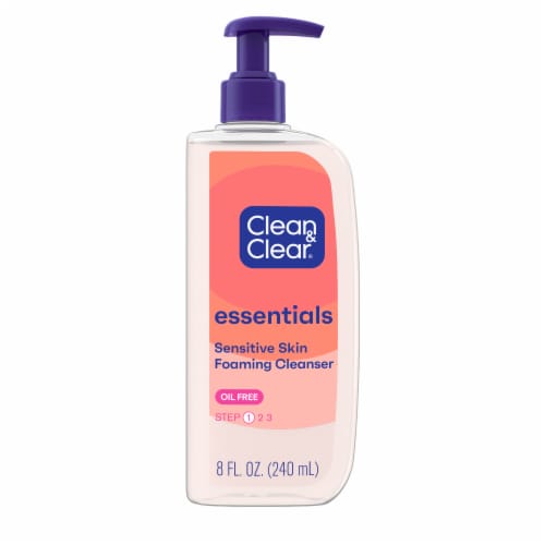 Clean & Clear® Essentials Foaming Facial Cleanser, 8 fl oz - Kroger