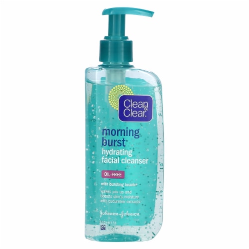 Clean & Clear Morning Burst Oil-Free Hydrating Face Cleanser Perspective: front