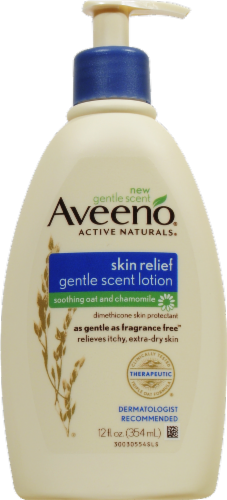Aveeno Skin Relief Gentle Scent Lotion Perspective: front