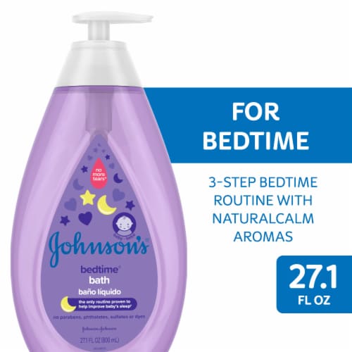 Johnson's® Bedtime® Baby Bath Wash Perspective: front
