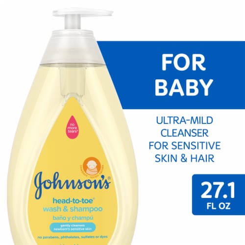 Johnson's® Head-To-Toe® Baby Wash & Shampoo Perspective: front