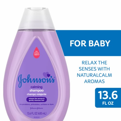 Johnson's Natural Scent Calming Baby Shampoo, 13.6 fl oz - Food 4 Less