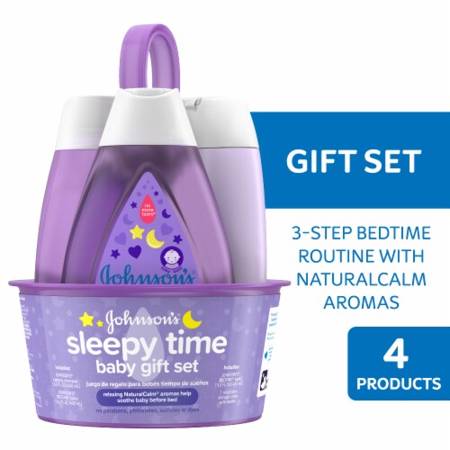 Johnson's Sleepy Time Baby Gift Set Perspective: front