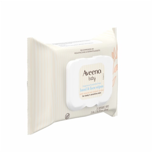 aveeno hand and face wipes