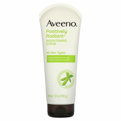 Aveeno Positively Radiant Skin Brightening Daily Scrub Perspective: front