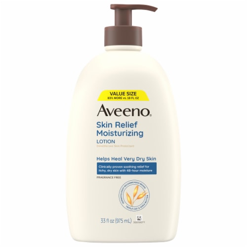 Aveeno Skin Relief Moisturizing Lotion Perspective: front