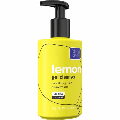 Clean & Clear Lemon Gel Cleanser Perspective: front