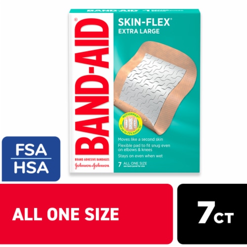 Band-Aid Brand Skin-Flex Adhesive Bandages, Extra Large Perspective: front