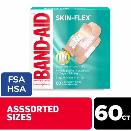 Band-Aid Brand Assorted Skin-Flex Adhesive Bandages Perspective: front