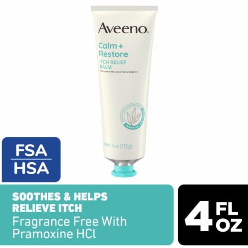 Aveeno® Restorative Skin Therapy Itch Relief Balm Perspective: front