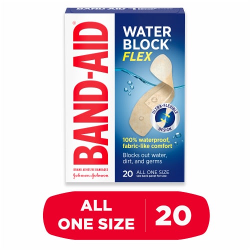 Band-Aid Brand Flexible Fabric Adhesive Bandages, 100 ct - Smith's Food and  Drug