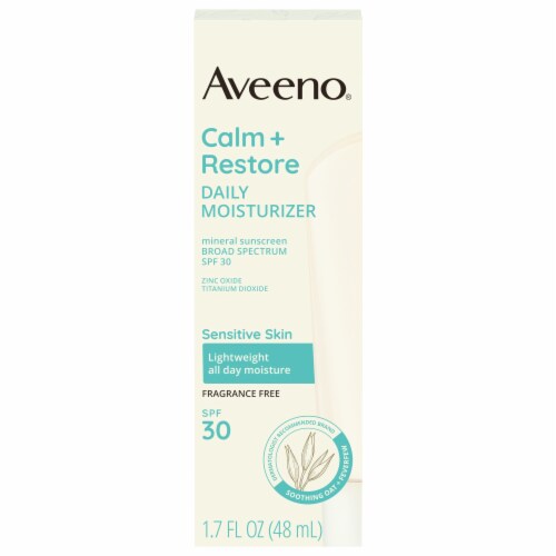 Aveeno® Calm & Restore Daily Moisturizer Perspective: front