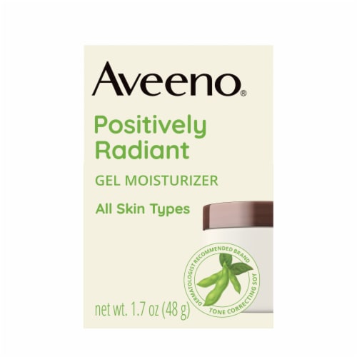 Aveeno Positively Radiant Gel Moisturizer Perspective: front