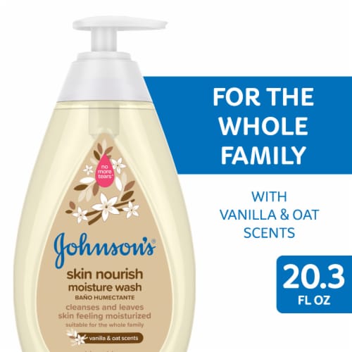 Johnson’s Skin Nourishing Vanilla And Oat Moisture Baby Wash