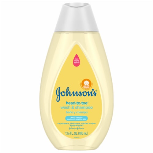 Johnson’s® Head-to-Toe® Tearless Gentle Baby Wash & Shampoo Perspective: front