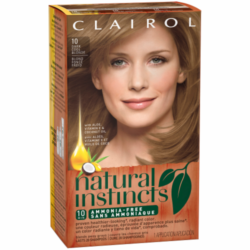 Clairol Natural Instincts Sandalwood #10 Hair Color Perspective: front