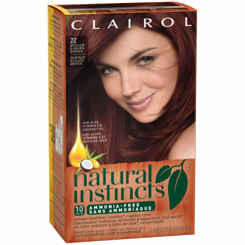 Clairol Natural Instincts Cinnaberry Hair Color Perspective: front