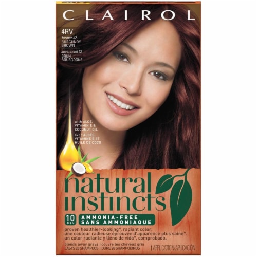 Clairol Natural Instincts Egyptian Plum 32 Hair Color Perspective: front