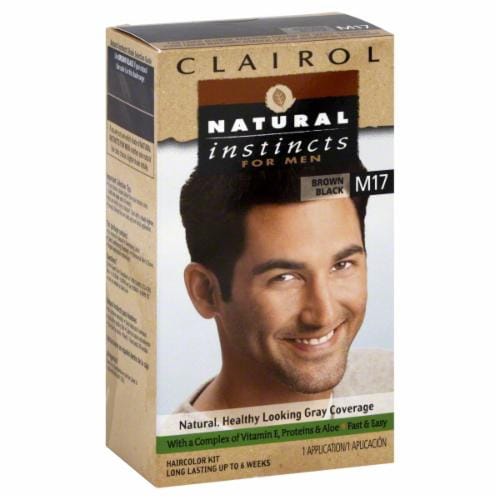 Clairol Natural Instincts For Men Brown Black M17 Hair Color, 1 Count -  King Soopers