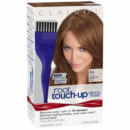 Clairol Nice 'n Easy Root Touch-Up Light Golden Brown Hair Color Perspective: front