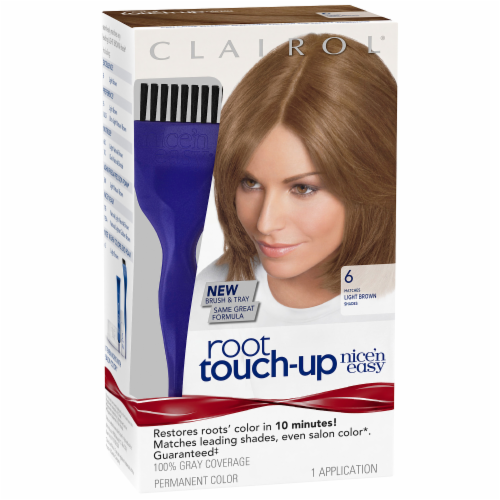 Clairol Root Touch-Up Light Brown 6 Hair Color Perspective: front
