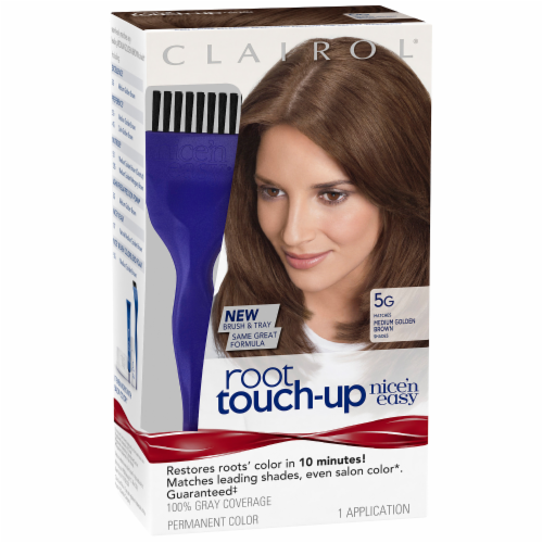 Clairol Nice 'n Easy Root Touch Up Medium Golden Brown 5g Hair Color Perspective: front