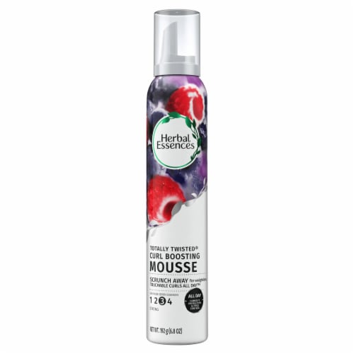 Herbal Essences Totally Twisted Curl-Boosting Mousse with Berry Essences Perspective: front