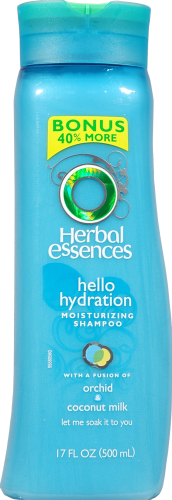 Herbal Essence Hello Hydration Shampoo Perspective: front