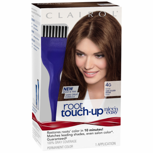 Clairol Nice 'n Easy Root Touch Up Dark Golden Brown Hair Color Perspective: front