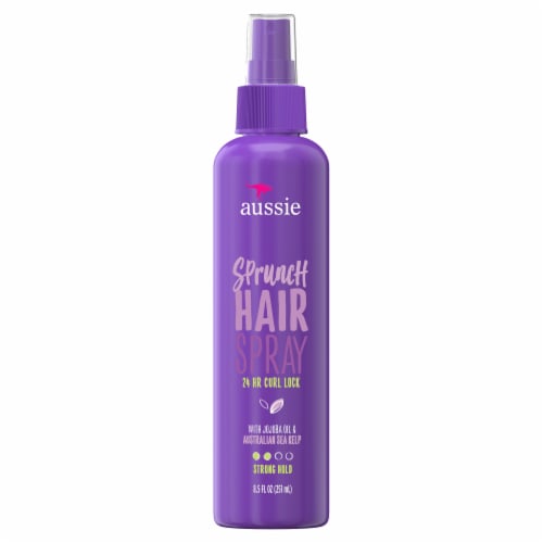 Aussie Sprunch with Jojoba Oil & Sea Kelp Non-Aerosol Hairspray Perspective: front