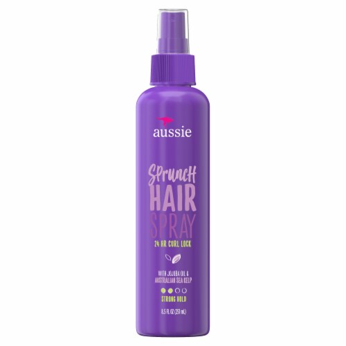 Aussie Sprunch with Jojoba Oil & Sea Kelp Non-Aerosol Hairspray Perspective: front