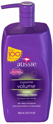 Aussie Aussome Volume Pump Shampoo Perspective: front