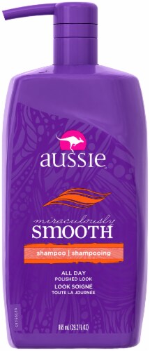Aussie Miracuolously Smooth Shampoo Perspective: front
