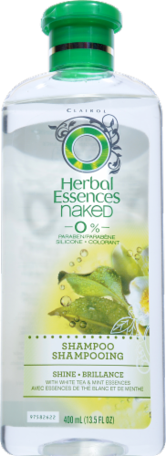 Herbal Essences Naked Shine Shampoo Perspective: front