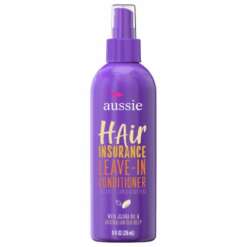 Aussie Hair Insurance Leave-In Conditioner w/ Jojoba & Sea Kelp Perspective: front