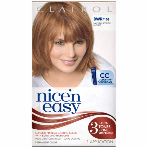 Clairol Nice 'n Easy Natural Reddish 108 Hair Color, 1 - Kroger