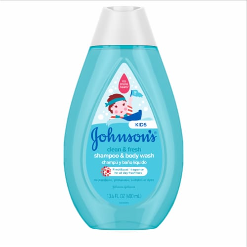 Johnson's Kids Clean & Fresh Shampoo & Body Wash Perspective: front
