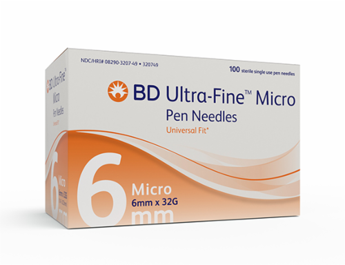 BD Ultra-Fine 6mm x 32G Micro Pen Needles, 100 ct - Smith's Food 