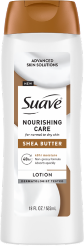 Suave® Shea Butter Nourishing Care Lotion Perspective: front