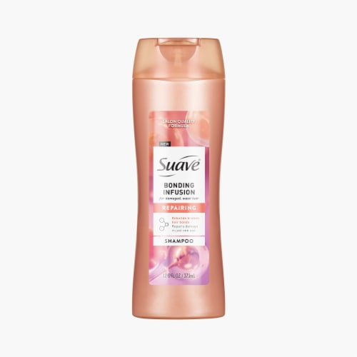 Suave® Bonding Infusion Repairing Shampoo Perspective: front
