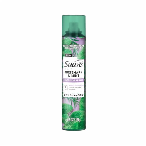 Suave Dry Rosemary & Mint Dry Shampoo Perspective: front