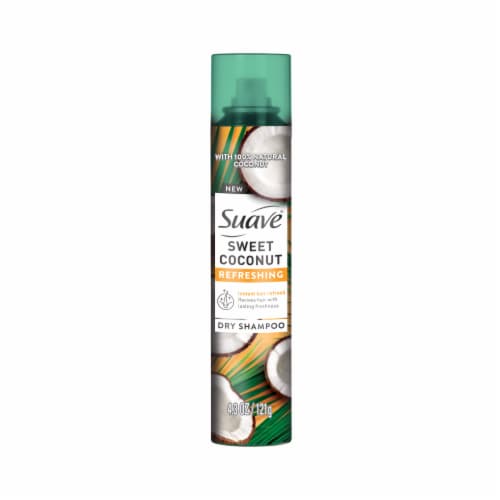 Suave® Sweet Coconut Refreshing Dry Shampoo Perspective: front