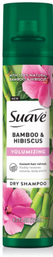 Suave® Bamboo & Hibiscus Volumizing Dry Shampoo Perspective: front